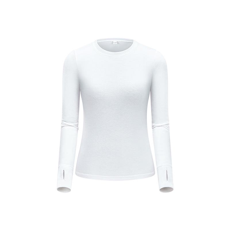 Women's Autumn/Winter Long Sleeve Slim-Fit Golf Top - Warm, Comfortable, Skin-Friendly, Round Neck Base Layer