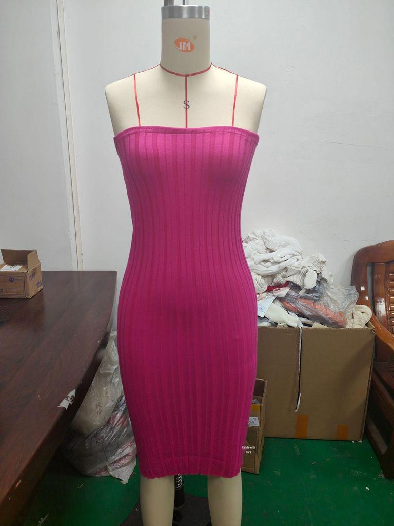 2024 Spring/Summer Women's Versatile Sexy Fashion Casual Beach Dress
