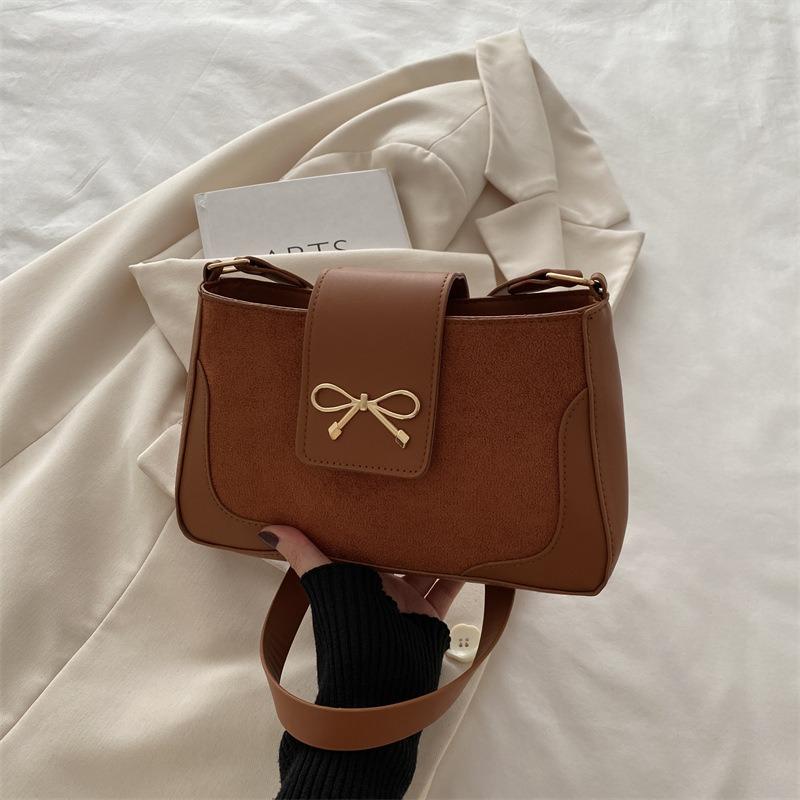 Fashion saddle bag women's summer new simple niche underarm bag popular versatile single shoulder oblique span bag