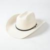 Europe, America, Autumn and Winter New Fashion Casual Belt Buckle Upturned Edge Big Brim Wool Felt Denim Hat Outdoor Warm Top Hat Tide
