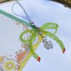 Unique Bowknot Pendant Phonechain Trendy Keychain Accessory  Simple Portable Phone Decoration for Bags and Cameras