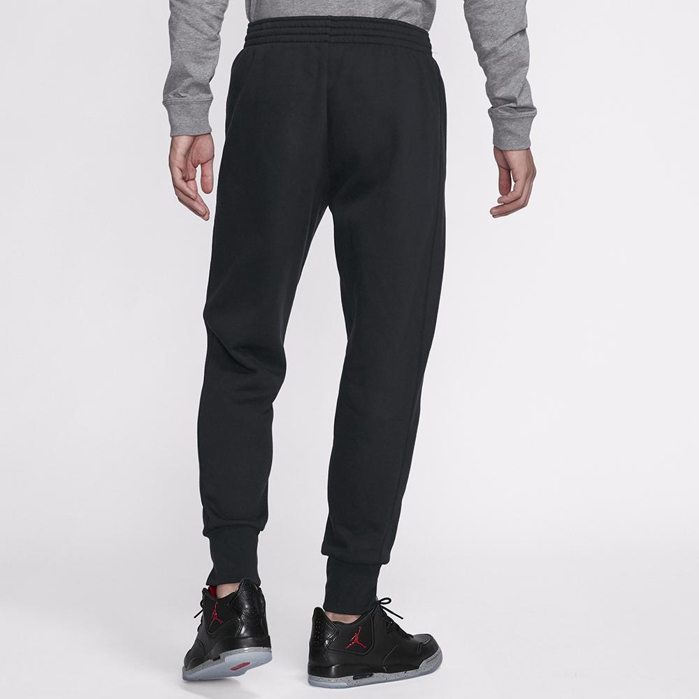 Jordan Flight Fleece Knit Cuff Casual Sweatpants Men Bottoms Black AH3933-010