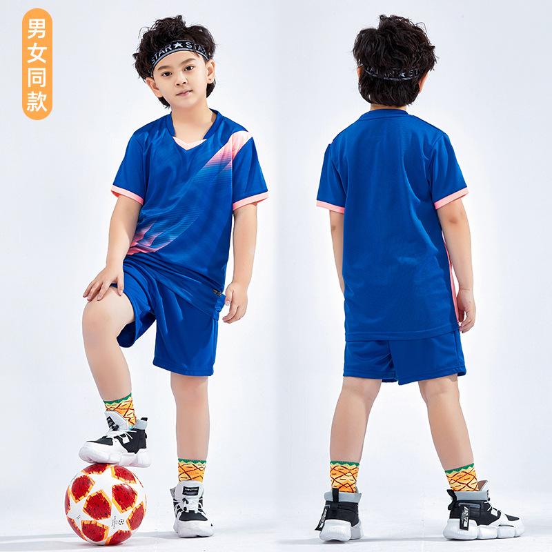 New Children's and Students' Football Uniforms, Training Uniforms, Men's and Women's Badminton Uniforms, Breathable, Quick-drying, Sweat-absorbing 
