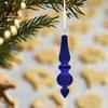6 pezzi di palline di Natale floccate di forma irregolare infrangibili palline di Natale leggere decorazioni festive da appendere per albero di Natale decorazioni per la casa