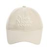 NICK&NICOLE NN DOTCOM SIGNATURE BALL cap_VINTAGE BEIGE