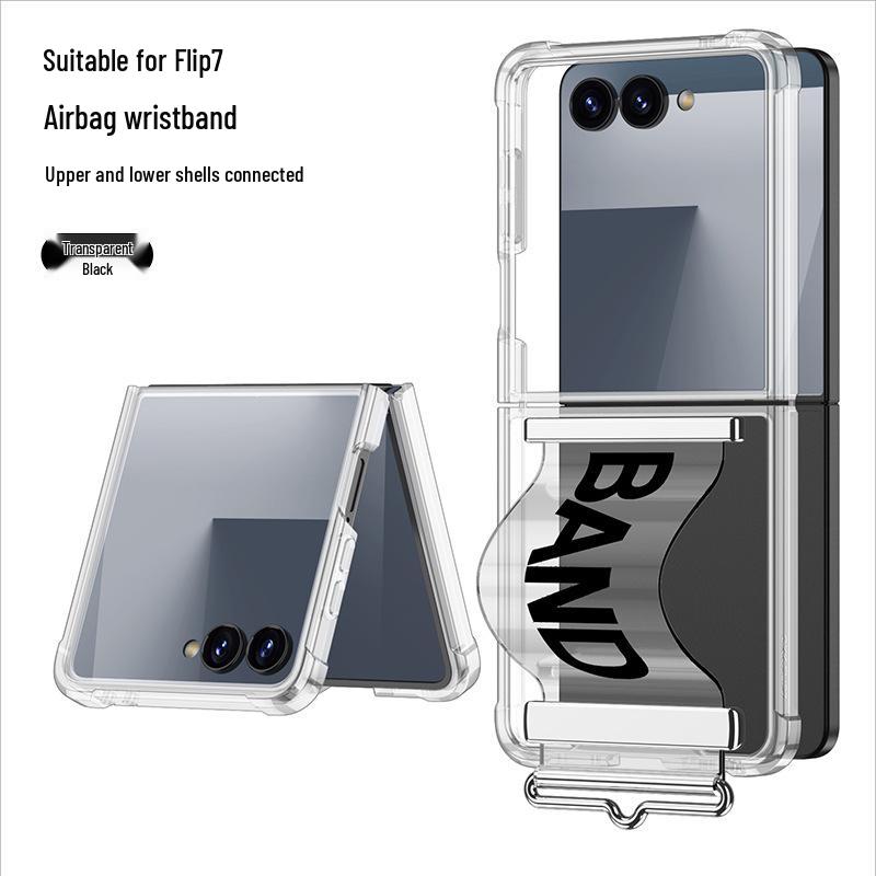 Samsung Galaxy Z Flip7 Schutzhülle mit Airbag-Handgelenkband