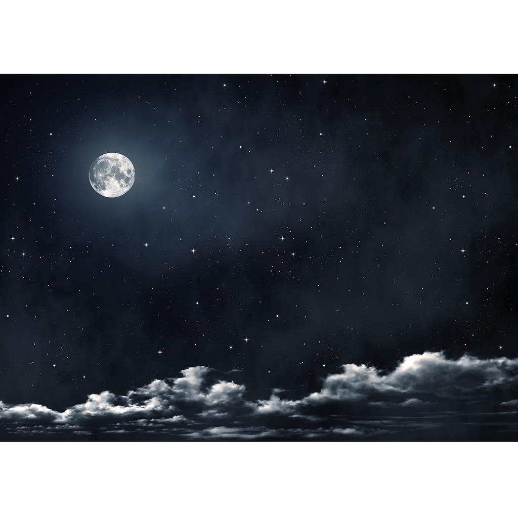 Stars Starry Dark Sky Night Photography Backdrop Customized Fond Background for Baby Children Portrait Photocall Photo Studio