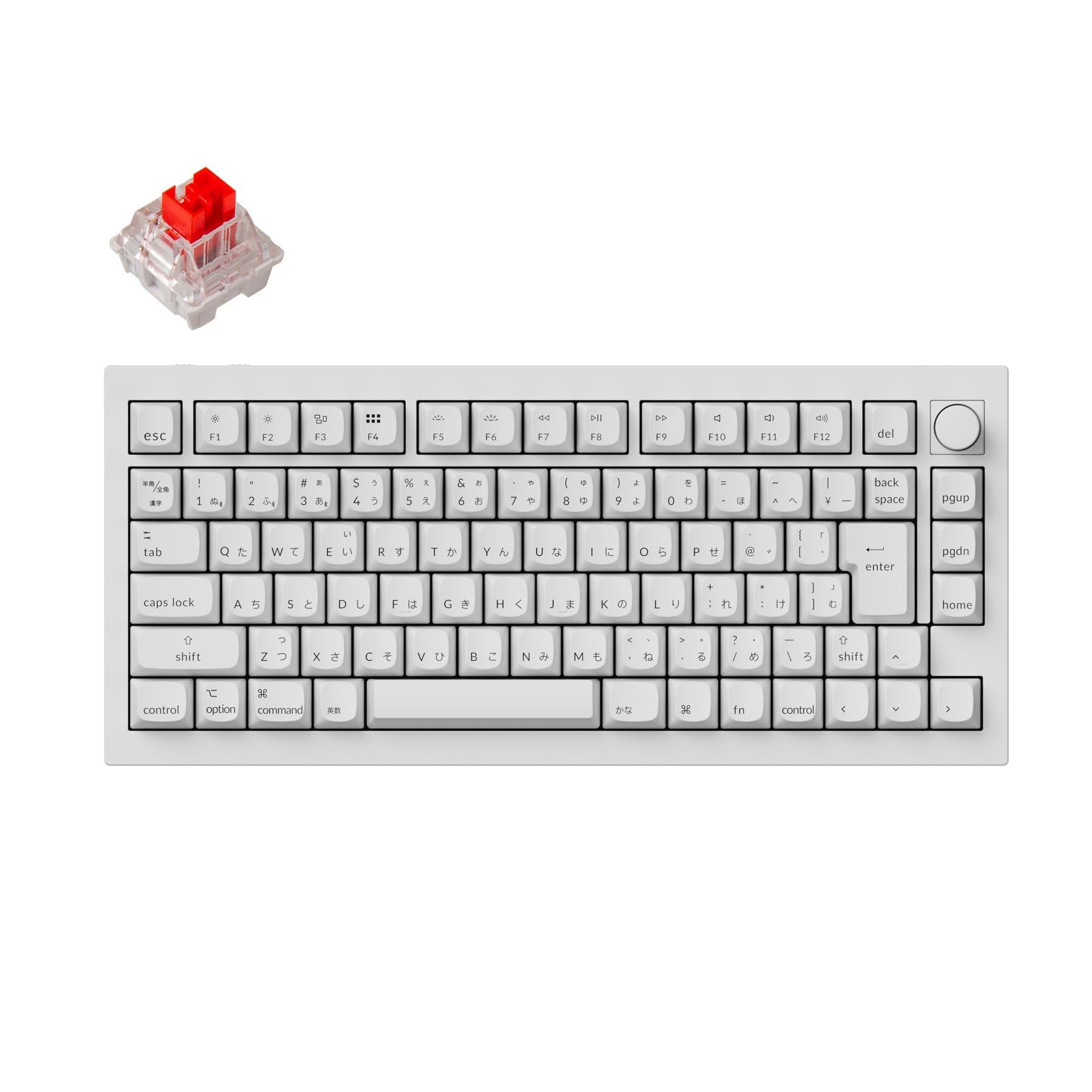 

Q1 Pro wireless custom mechanical keyboard knob swap compatible Keychron K Pro mechanical and Bluetooth wireless Windows Linux compatible K Pro