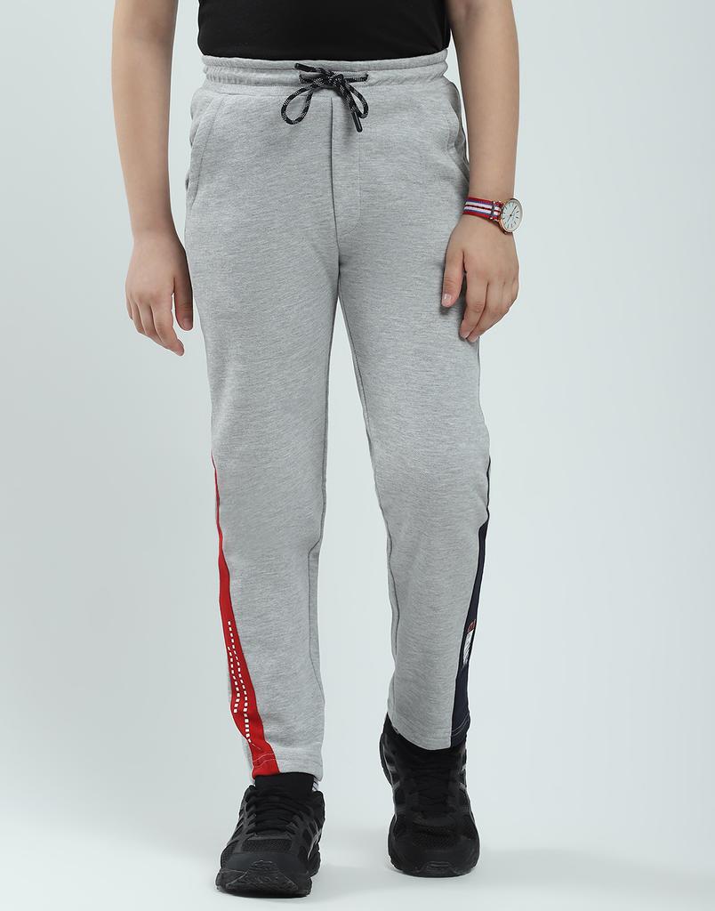 Monte Carlo Boy's Regular Fit Solid Track Pants