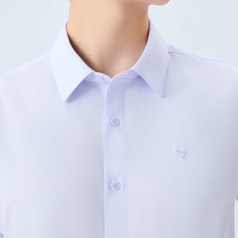 SEVEN Men's DP Non-Iron Pure Cotton Short-Sleeve Business Shirt