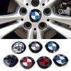 4Pcs 56/60/65mm Car Emblem Wheel Center Hub Sticker Rim Badge Decals Accessories For BMW Alpina X1 X3 X4 M E46 E90 E60 F10 F30
