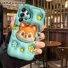 Phone Case: 2D Flat, Suitable for Samsung Galaxy A34 A35 M05 M06 S20 S22 S21 FE Plus 5G Protective Case, Little Fox Head, Perfect Christmas and Hallow