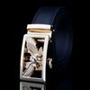 Eagle Automatic Buckle Leather Mens Belt Premium Quality Luxury Belts For Men