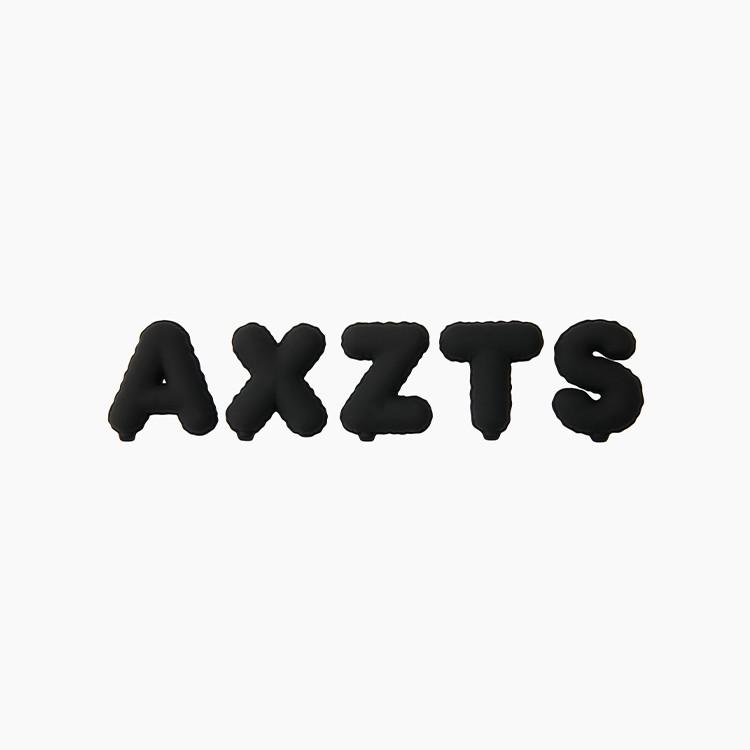

Line Friends Collet Черный алфавит Наклейка (Дополнительный продукт-A, S, T, X, Z) S