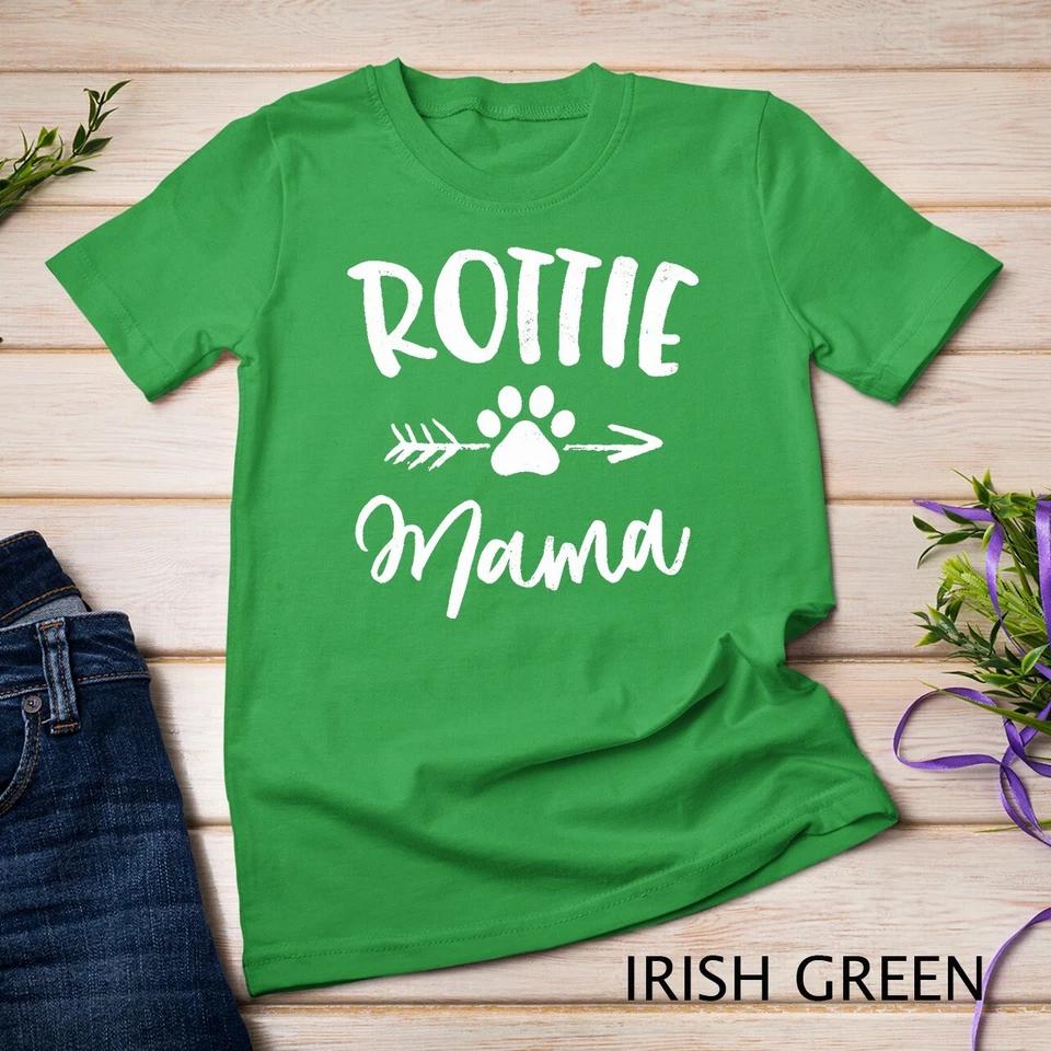 Rottie Mama Gifts Rottweiler Lover Owner Gifts Dog Mom Unisex T-shirt 5 2XL