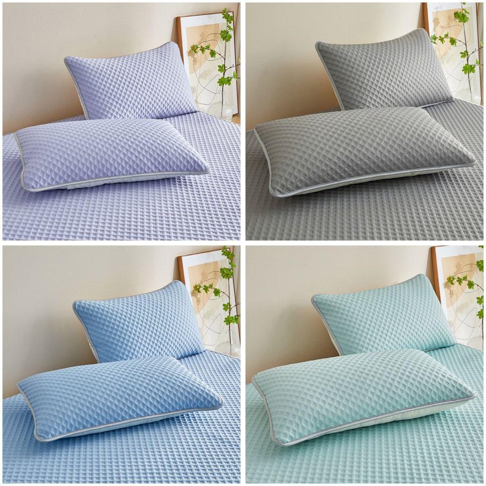 Head Oil Pillow Cover Isolation Layer Pillow Core Protection Comfortable Pillowcase  Household