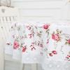 Pastoral Flower Style Round Table Cloth PVC Plastic Thick Tablecloth Oil Proof Waterproof Fabric Tables Cover Decorative Kitchen