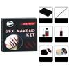 Halloween Speciální efekty Makeup Set Malování Falešný Body Makeup Set Voskové Krev Krev Jizva Malování Falešný U5D6
