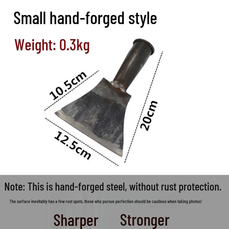 Pro Wall Scraping & Paint Tool: Multi-Purpose Putty, White Ash, Chopper, and Cement Scraper for Decoration & Chili Prep.