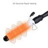 28mm Barrel Electric Curling Iron Plastic Casing Anti Scalding Curling Wand 360 Degree Rotation Top Insulation
