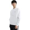 Calvin Klein Ck Embroidered Letter Fleece Hoodie Men Hoodies Moonlight-White 40QM431-YAA