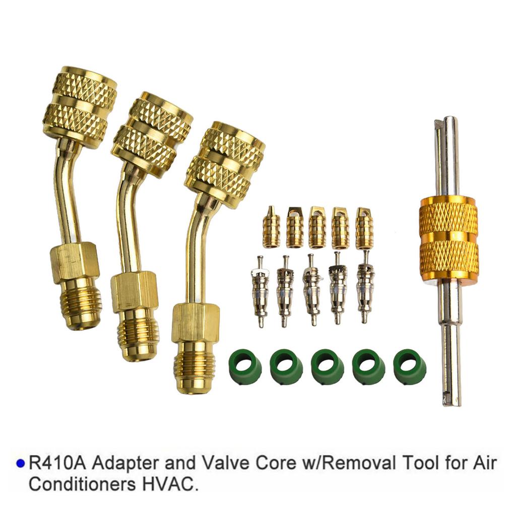 HVAC And Refrigeration Service For R410a Split System Air Conditioners 1 Set High Quality 45 Degree R410a Adapter