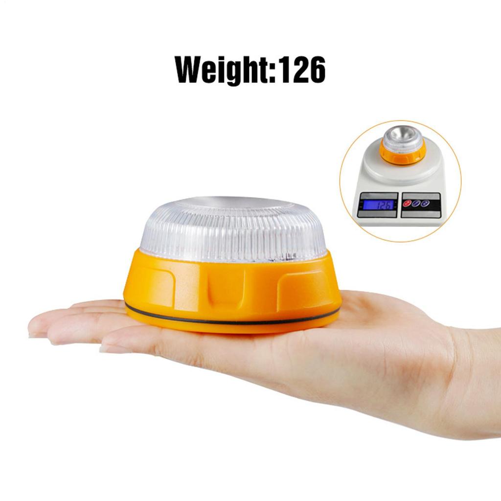 V16 Verkehrssicherheitswarnleuchte Wasserdicht Magnetisch LED Auto Warnleuchten Auto Notbeleuchtung Für Nachtfahrten