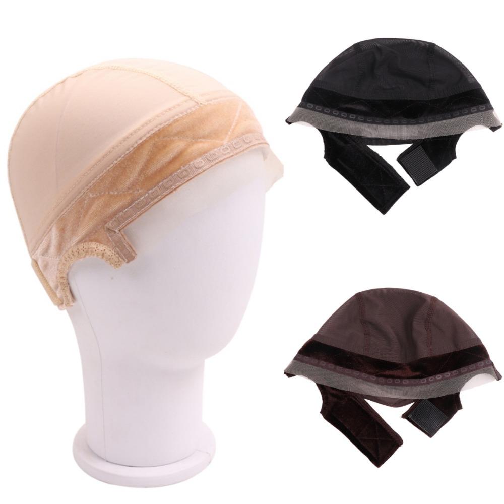 Verstellbare Lace Silikon Perückenkappe Samt Rutschfest Perückenkappen Grip zum Tragen von Perücken
