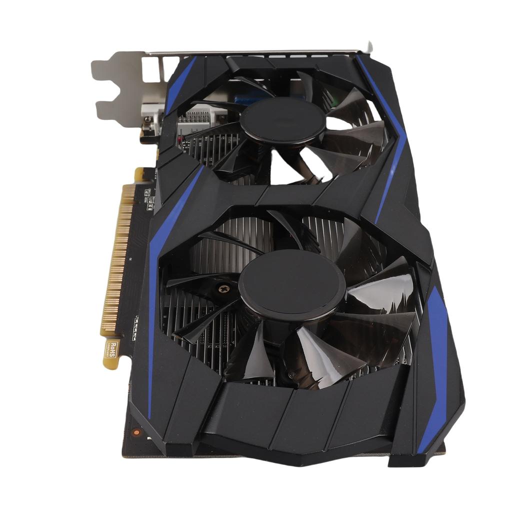 Graphics Card 128bit 4GB DDR5 700MHz Automatic Recognition Durable Computer Accessories for Dual Fan Desktop Computer