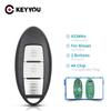 KEYYOU Pentru Nissan Juke Qashqai X-Trail TIIDA SYLPHY J10 J11 2012-2020 Cheie Inteligentă Remote Keyless Go pentru Mașină 433Mhz Cip 4A 2 Butoane