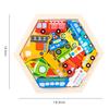 Wooden Jigsaw Puzzle Kids Toy Cartoon Dinosaur Animal Wood Puzzles Game Baby Montessori Educational Toys For Children