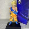 Animation Dragon Ball Surrounding Super Saiyan Mountains and Rivers Early Super Wukong Figure Statue Tide Play Doll Model Ornament