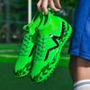 35-46 Kids Football Boots Rubber Soft Sole Short Nails Artificial Turf Leather Youth Kids Football Shoes Men's Sports Large Size Football Shoes