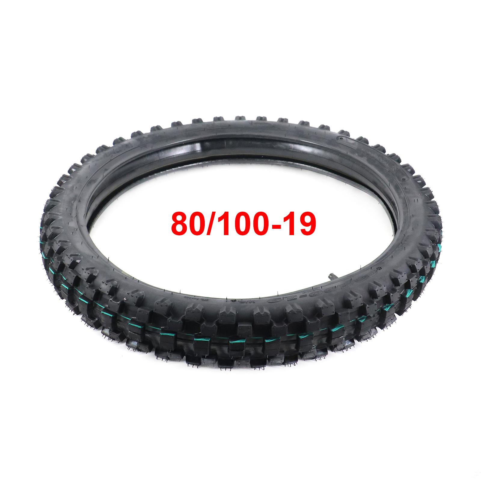Off Road Tire 80/100-19 with Inner Tube 80 100-19 for Dirt Pit Bike Motocross Off Road Motorcycle 19 inch front Wheel For Surron