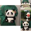 Mahjong Panda Plush Toy Soft Cute Animal Stuffed Doll For Kid And Gift Giving