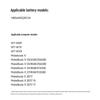 llano Laptop Battery for Huawei Matebook X