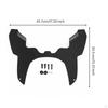 Front Fork Air Deflector Improves Motorcyclist Comfort Updraft Wind Lightweight Design
