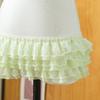 13CM Wide 3D Pleated Mesh Chiffon Fabric White Black Ruffled Lace Trims  DIY