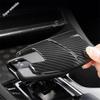 Carbon Fiber Gear Box Transmission Shift Shifter Knob Handle Cover Trim Accessories Interior For Changan UNI-V UNIV  - 2024