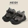 Children's Sports Shoes 2025 Spring and Autumn New Boys' Dad Shoes Running Girls' Mountaineering Shoes Soft-soled Baby Casual Shoes