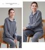 Women's Hooded Cashmere Sweater - 2026 Autumn/Winter, Warm Base Layer, Gentle Style, Loose Fit, Solid Color