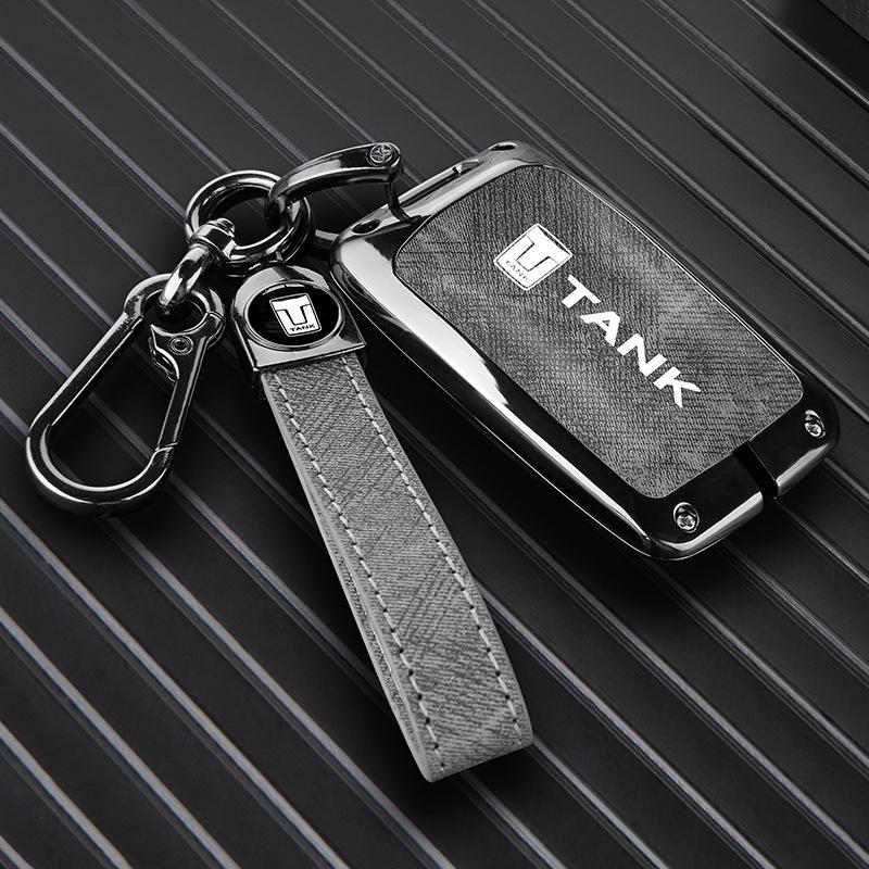 2024 Tank 300 Key Cover: Unisex Metal Shell with Buckle