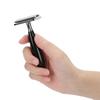 Shaving Razor Double Edge Blade Retro Safety Razor Stainless Steel Men Manual ShaverBlack