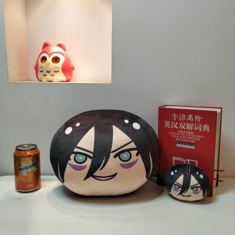 One-Punch Man Omanjuu Niginigi Mascotte Saitama, Genos, Tatsumaki, Garou Anime Pluche Sleutelhanger, Zacht Knuffelkussen Decoratie 10CM Pendant