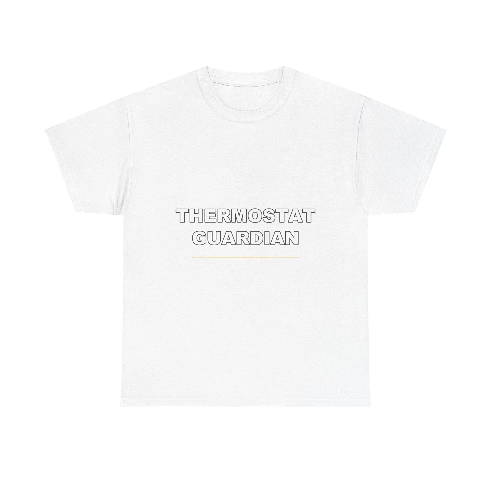 Thermostat Guardian - Funny T-Shirt Gift XL