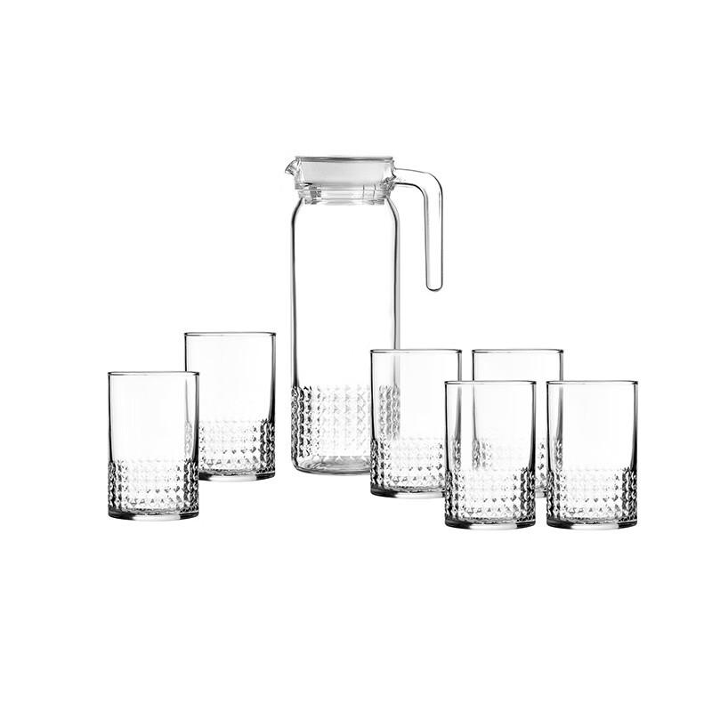 ILI+VE 7-Piece Crystal Water Set