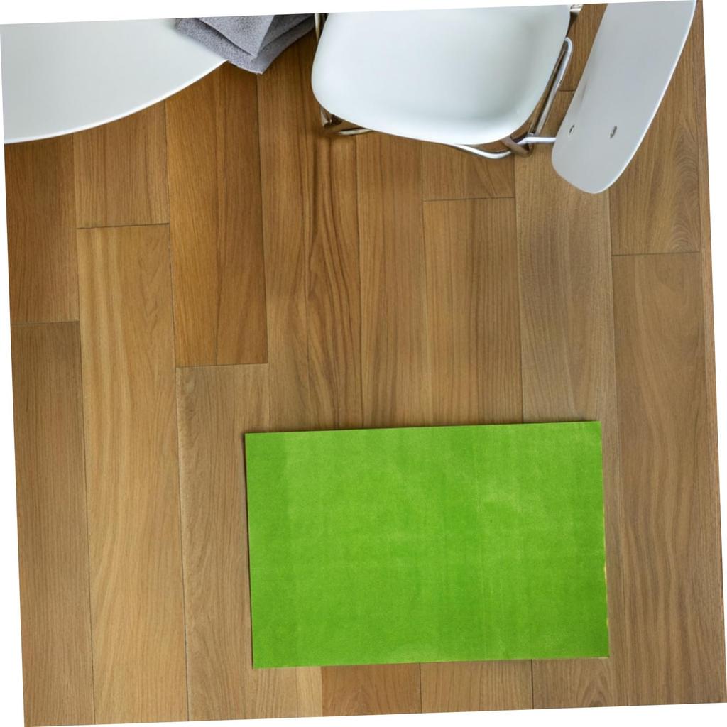 LEDMOMO Artificial Grass 3mm for DIY Miniature Model and 50x35cm Mat, Lightweight, Thick, Reusable, Decoration, Gardens, Trains, Dollhouses, More,