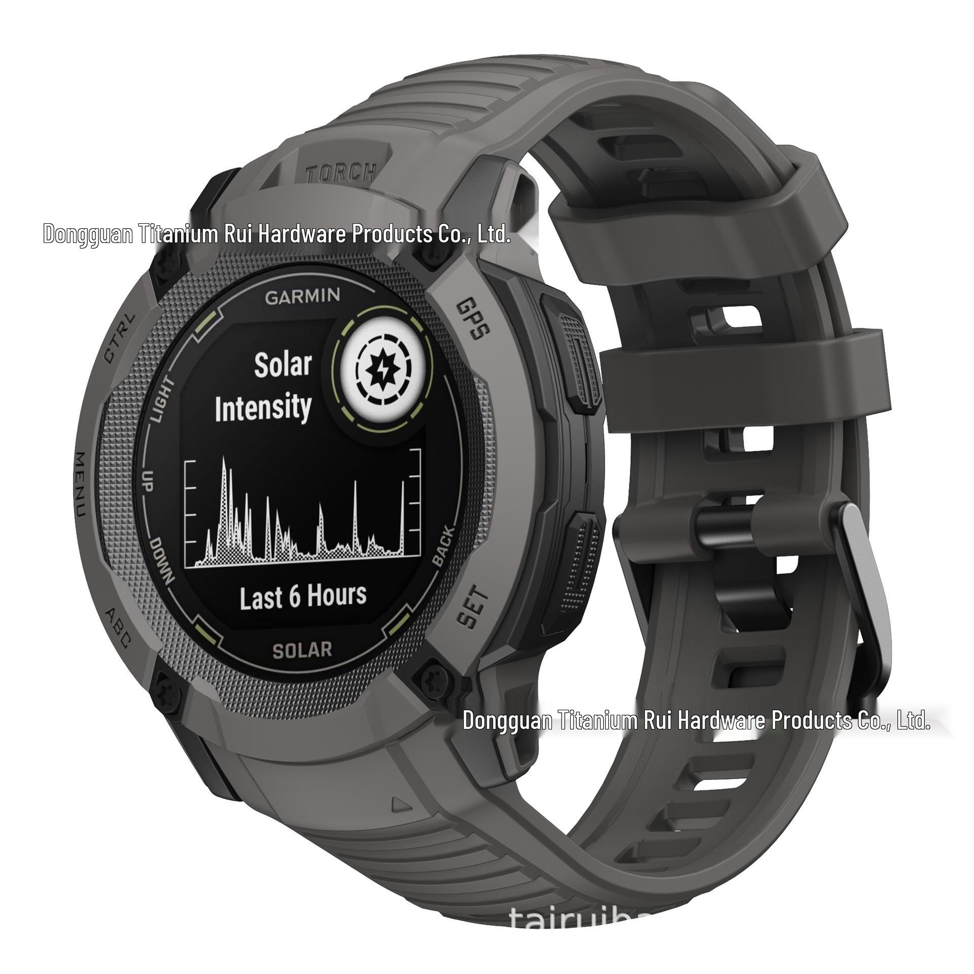 

Сменный силиконовый спортивный ремешок Garmin Instinct 2X с быстросъемным креплением