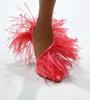 1Meter Natural Fluffy Ostrich Feathers Trim 8-10Cm Red Ostrich Plumes Craft Ribbon For Wedding Dress Sewing Clothing Decoration