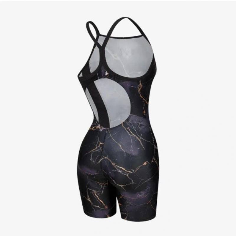 Arena Women S 3 4 Swim Drop Back  a6Sl1ce07 Blk 